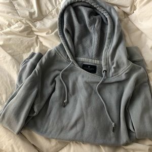 American Eagle high-low relaxed fit hoodie